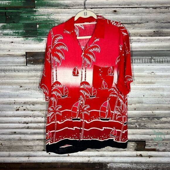 Vintage Hawaiian Shirt - Picture 1 of 5